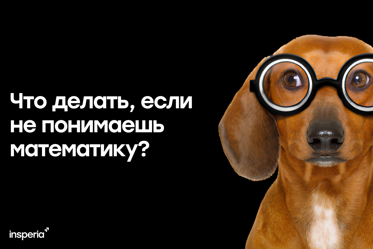 Что делать, если не понимаешь математику